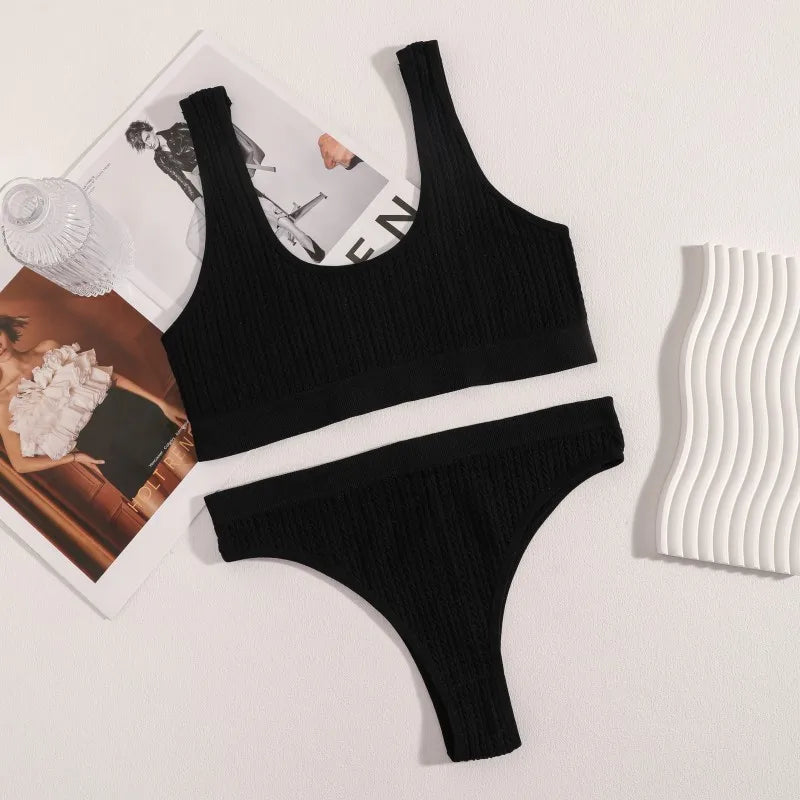 Misstica™ Lingerie Douce - Ensemble Lingerie Confortable et Sensuel